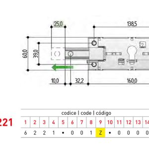 6221 Centrale a profilo - immagine 2