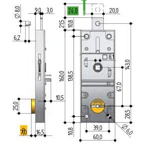 8651 Doppia Mappa a 5 Gorge - immagine 3