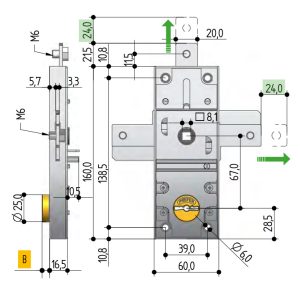 8653 Doppia Mappa a 5 Gorge - immagine 3