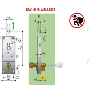 W5A1 / B5A1 Cilindro a profilo - immagine 2