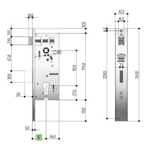 ASG1 Serratura per porta di transito pedonale - immagine 3