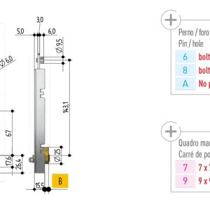 W5E1 / B5E1 Cilindro tondo Bi-Stabile - immagine 2